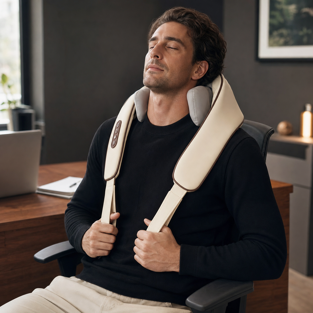 AuraZen Pro Rechargeable Neck & Shoulder Massager - product image 4