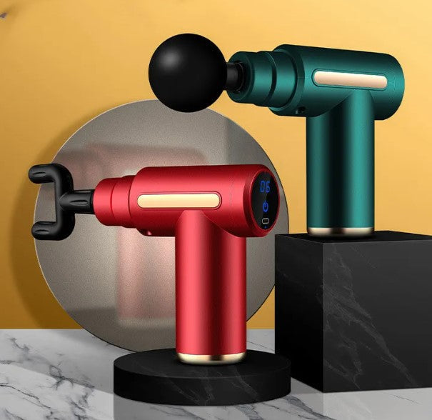AuraZen PocketPulse green and red color options shown with two attachment styles.